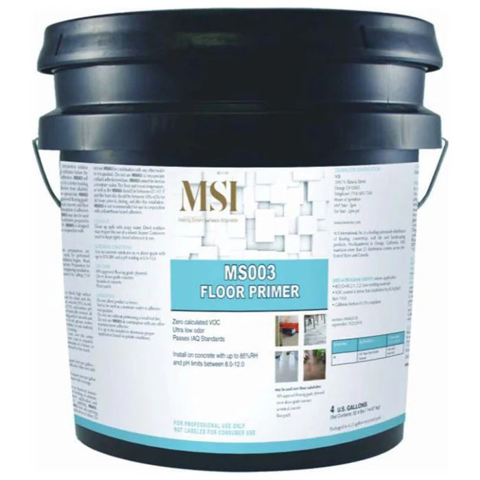 - MSI LVT Concrete and Floor Primer 4G MS003 XLVTCONPRI-4G (1500 SF)