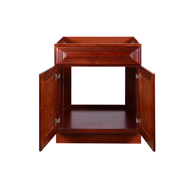 Cherry Maple Sink Base Cabinet 27-30 @