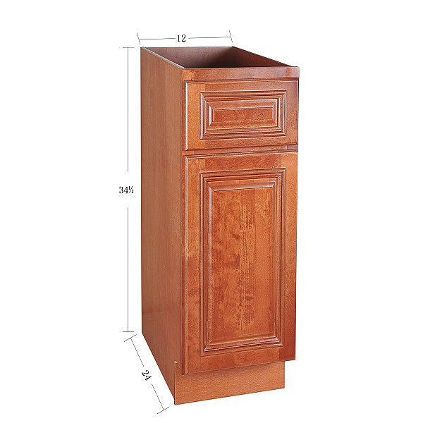 Wine Maple Base Cabinet 09-18