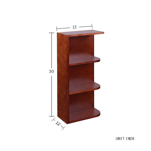 Cherry Maple Wall End Open Shelf@