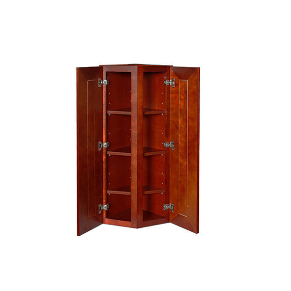 Cherry Rope Wall End Cabinet