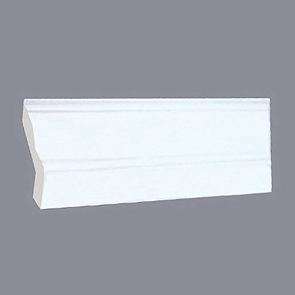 White Shaker Crown Molding