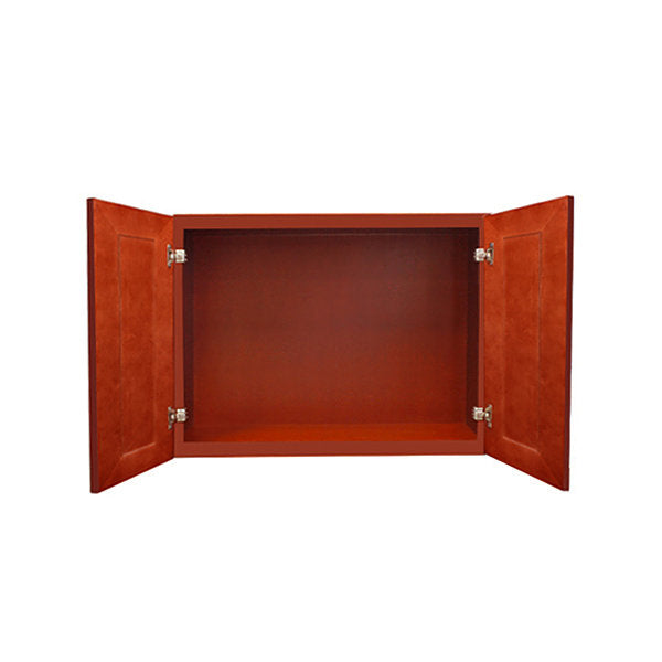 Cherry Maple Wall Cabinet 24 Deep 21H