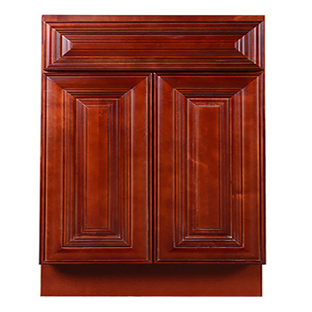 Cherry Maple Sink Base Cabinet 27-30 @