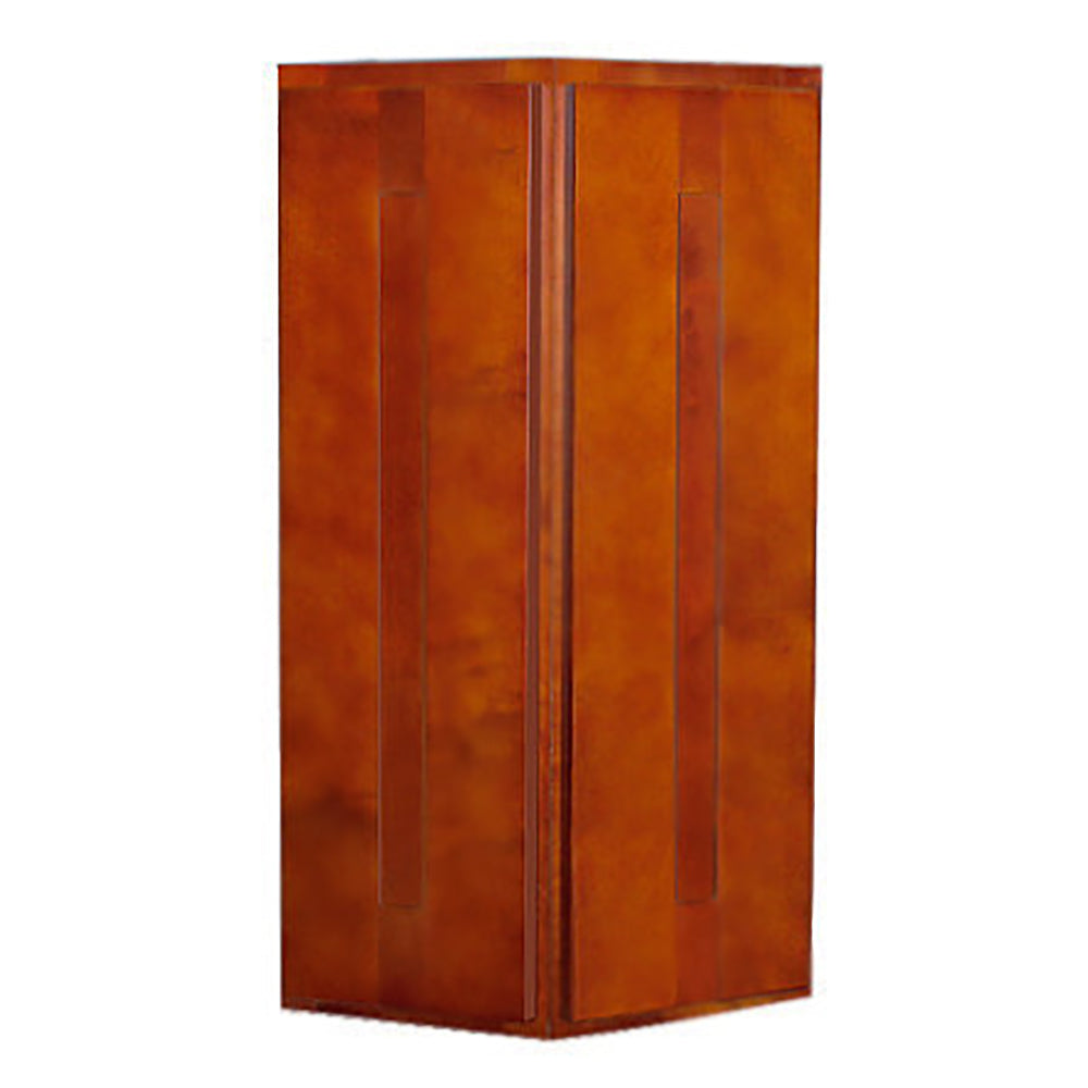 Cherry Shaker Wall End Cabinet