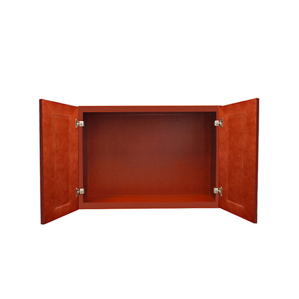 Cherry Maple Wall Cabinet 24 Deep 18H @