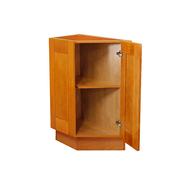 Honey Spice End Cabinet with One Door