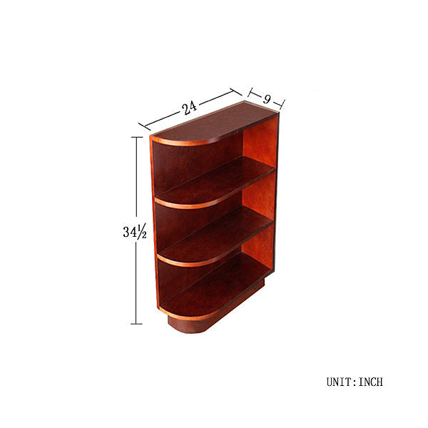 Cherry Maple Base End Open Shelve @