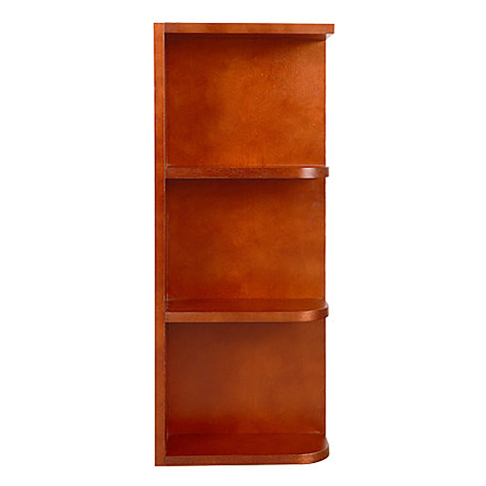 Cherry Shaker Wall End Open Shelf