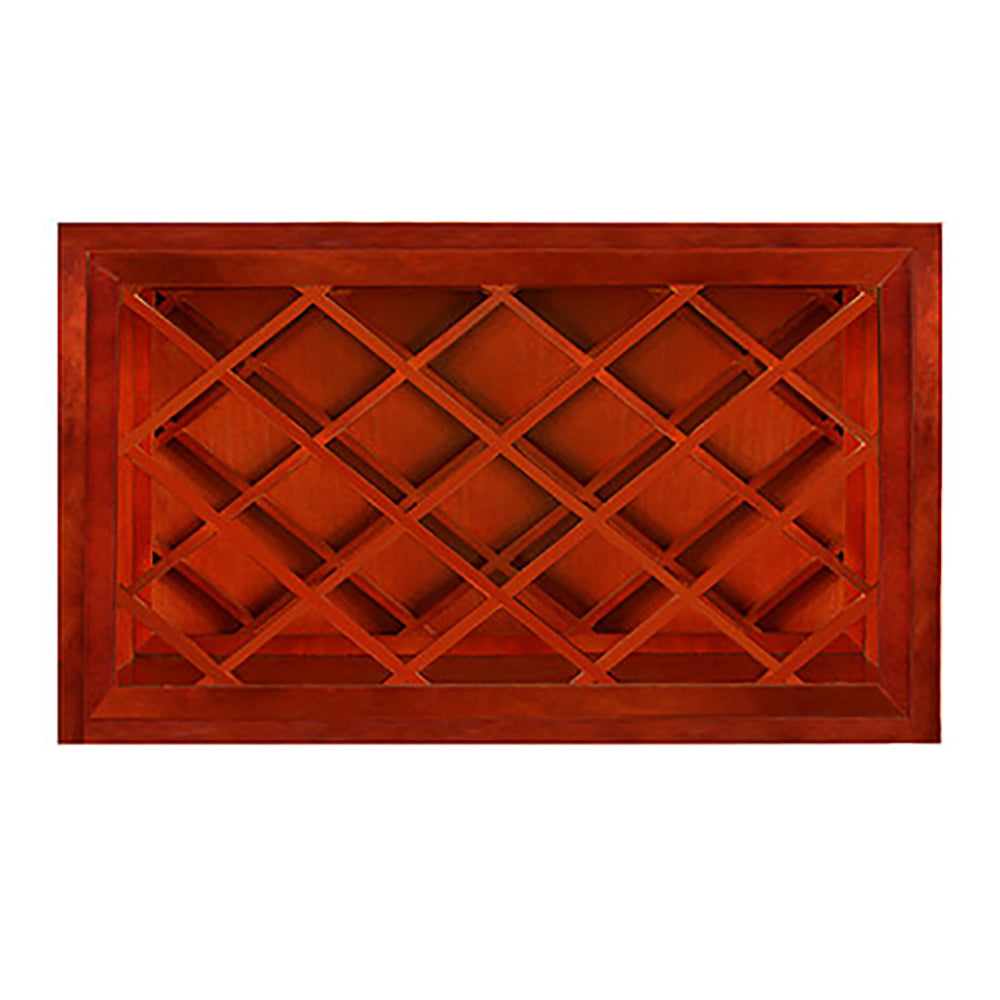 Cherry Maple Wall Wine Rack Cabinet@