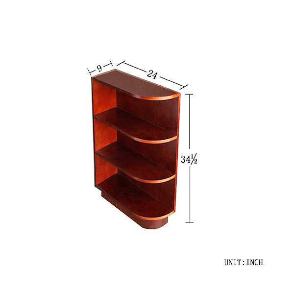 Cherry Maple Base End Open Shelve @