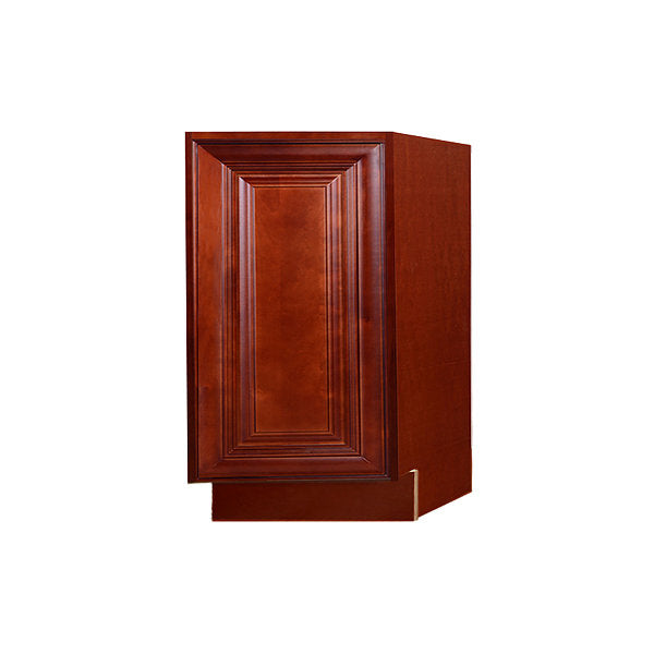 Cherry Maple Base End Angle Cabinet with One Door @