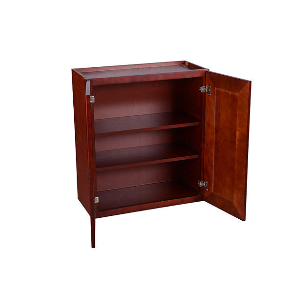 Cherry Rope Wall Cabinet 30” H