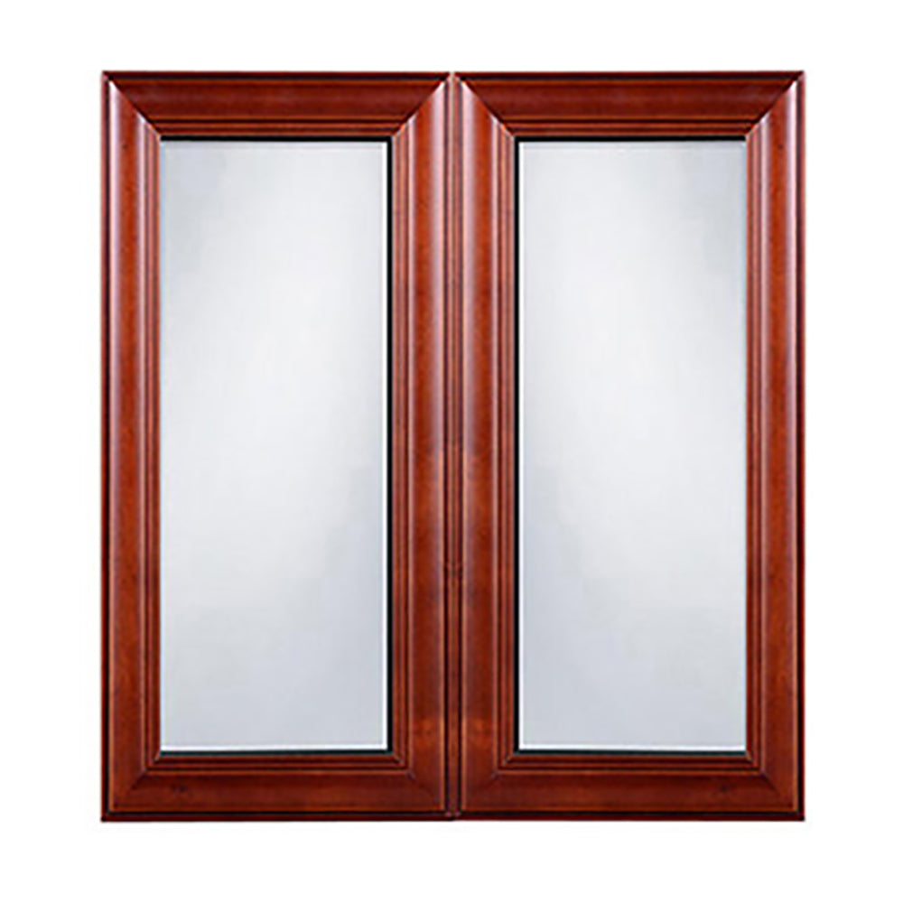 Cherry Maple Glass Door (Two Doors)@