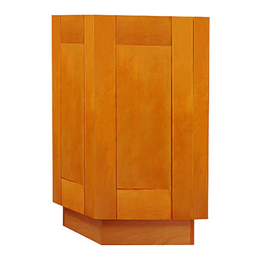 Honey Spice End Cabinet with One Door