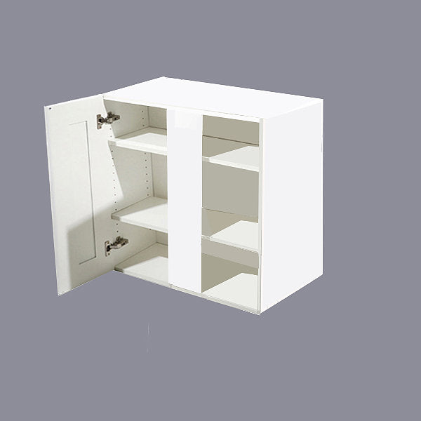 White Shaker Wall Blind Corner Cabinet