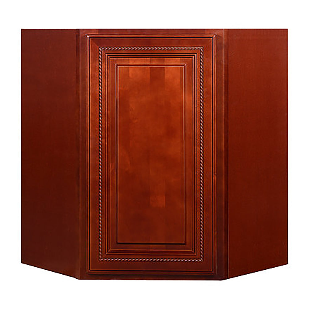 Cherry Rope Wall Diagonal Cabinet