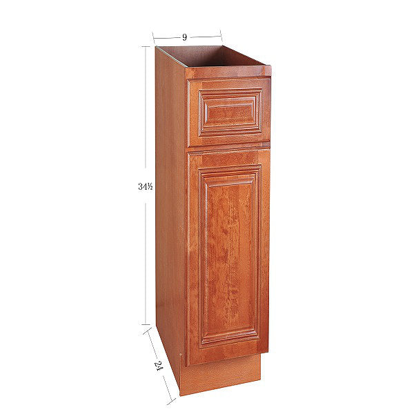 Wine Maple Base Cabinet 09-18