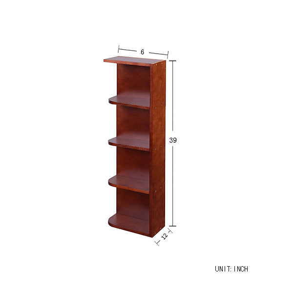 Cherry Maple Wall End Open Shelf@