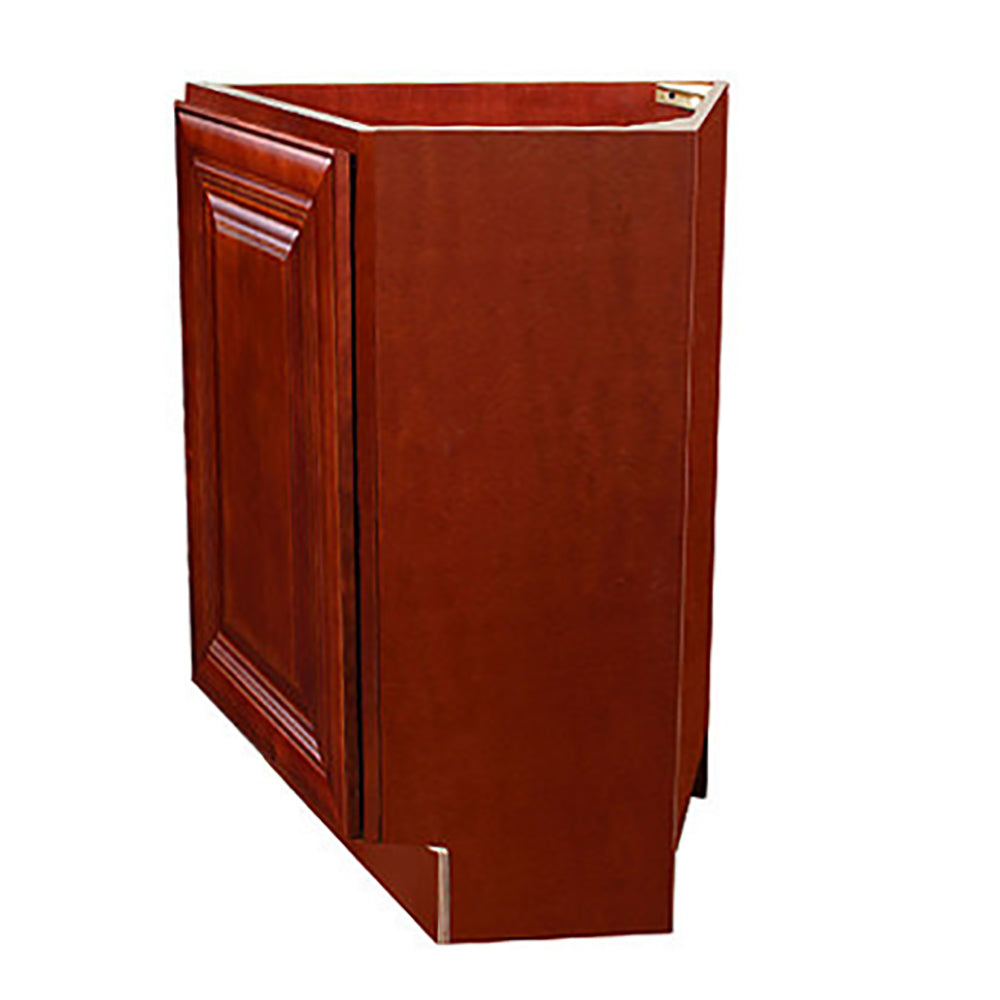 Cherry Maple Base End Angle Cabinet with One Door @