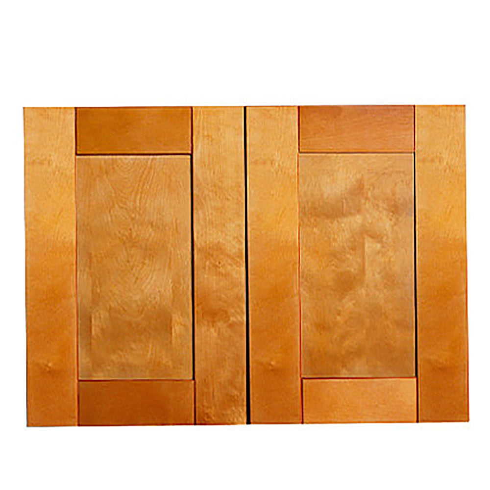 Honey Spice Wall Cabinet with Two Doors 24”H