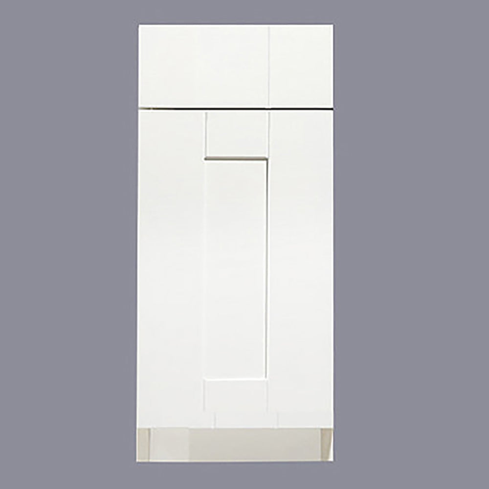 White Shaker Base Cabinet 09-18