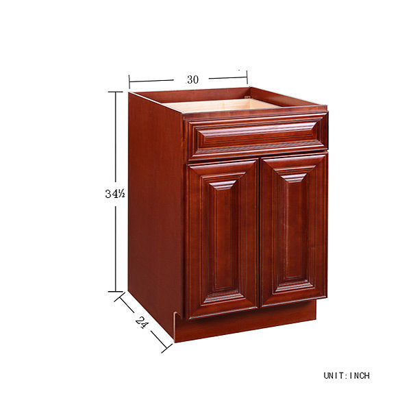 Cherry Maple Base Cabinet 21-30