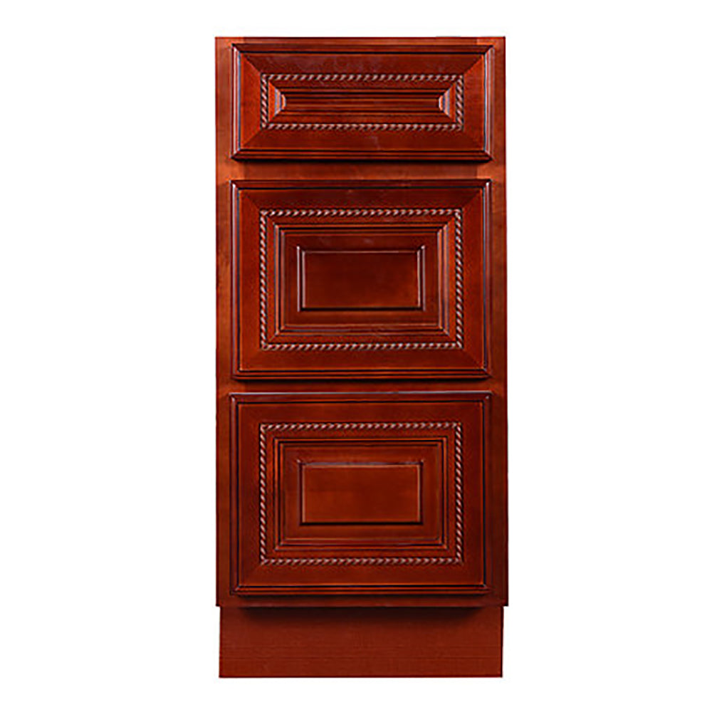 Cherry Rope Base Cabinet 12-24