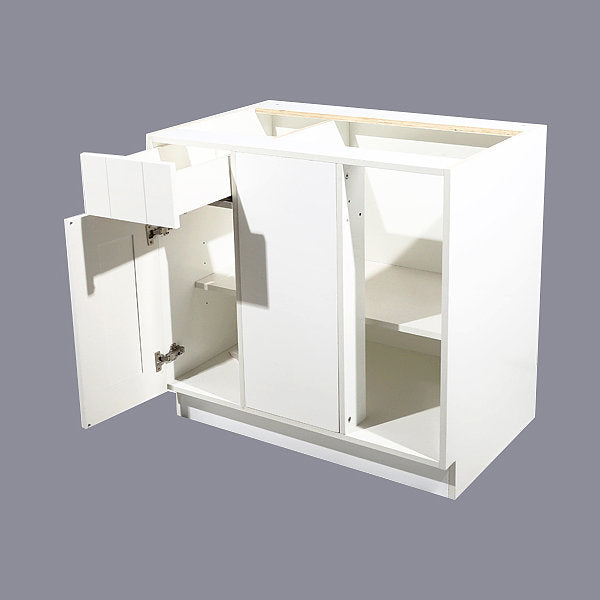 White Shaker Base Blind Cabinet 36-42 L/R